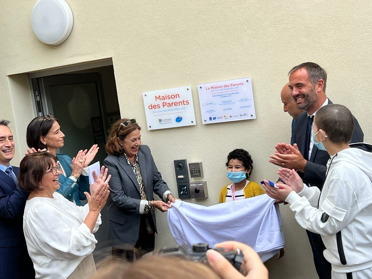 Inauguration de la Maison des parents de Montpellier - Groupe FDI